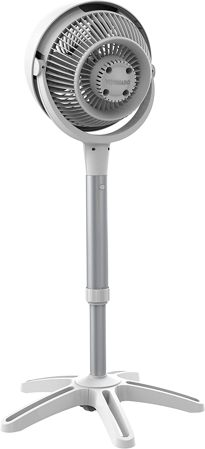 Vornado Energy Smart Medium Pedestal Air Circulator Fan – White - Image 2