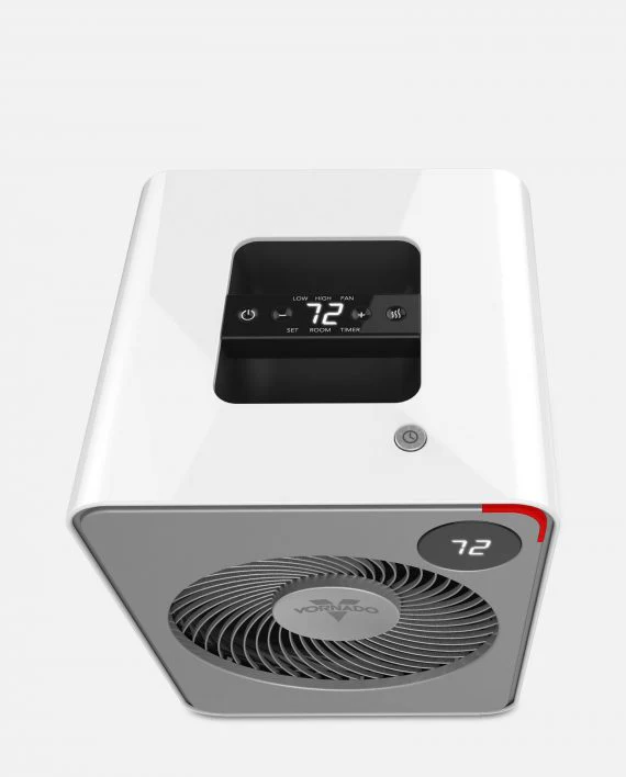 Vornado Auto Climate Whole Room Metal Heater β Ice White - Image 2