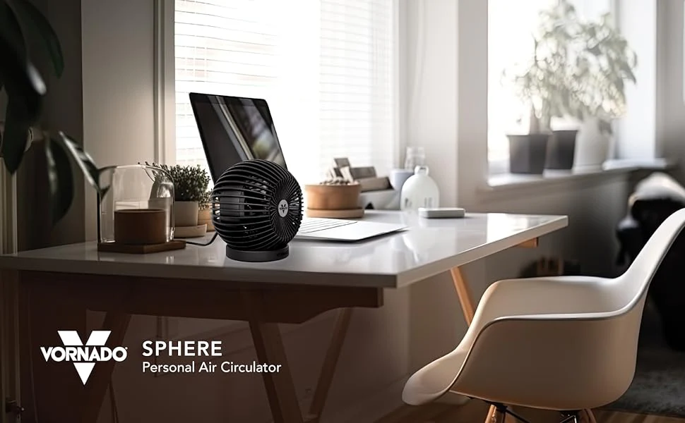 Vornado SPHERE Small Desktop Globe Fan - Image 7