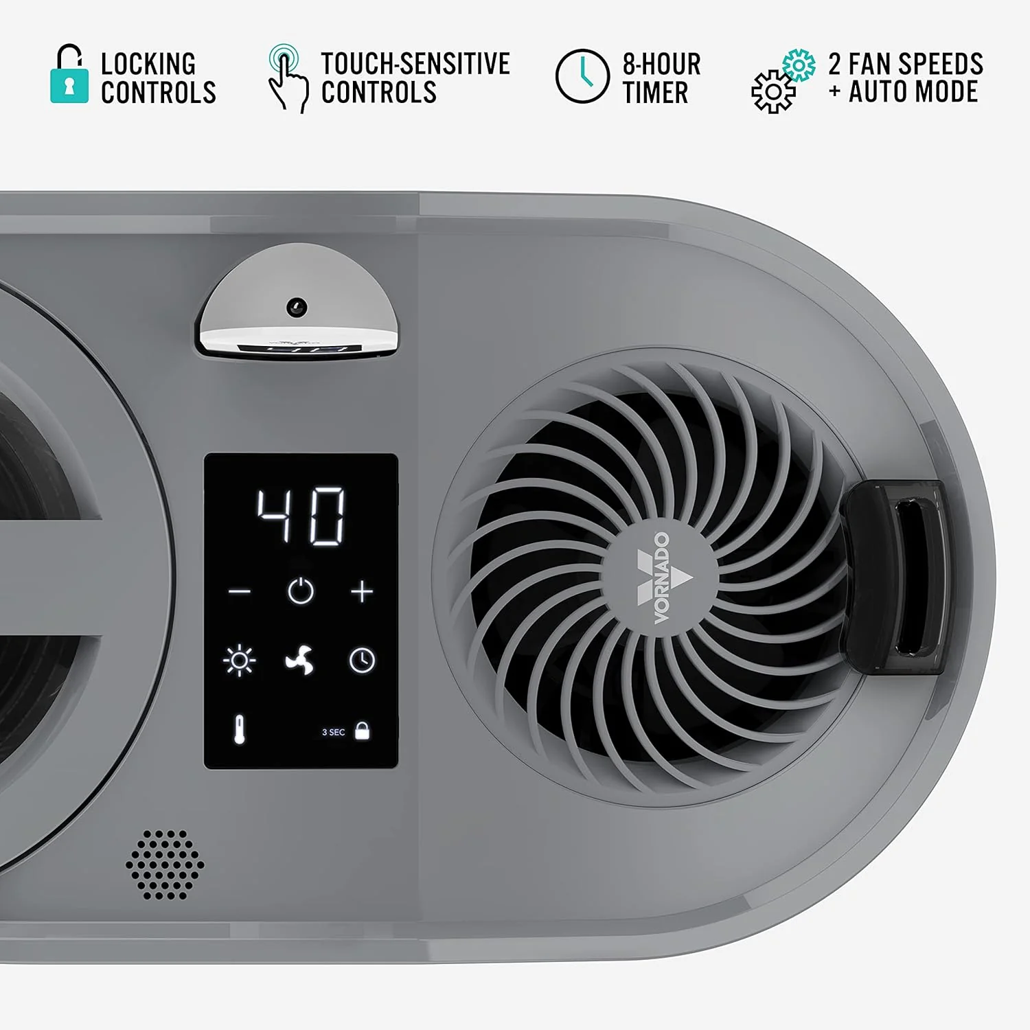 Vornado UH200 Ultrasonic Humidifier with Fan-Assisted Whole Room Humidification - Image 2
