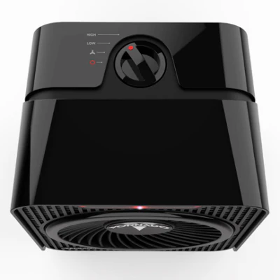 Vornado Velocity 1 Personal Space Heater β 2 Settings β 7" β Black - Image 2