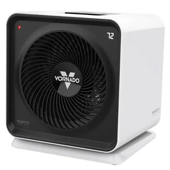 Vornado Velocity Cube 5S Whole Room Space Heater β White