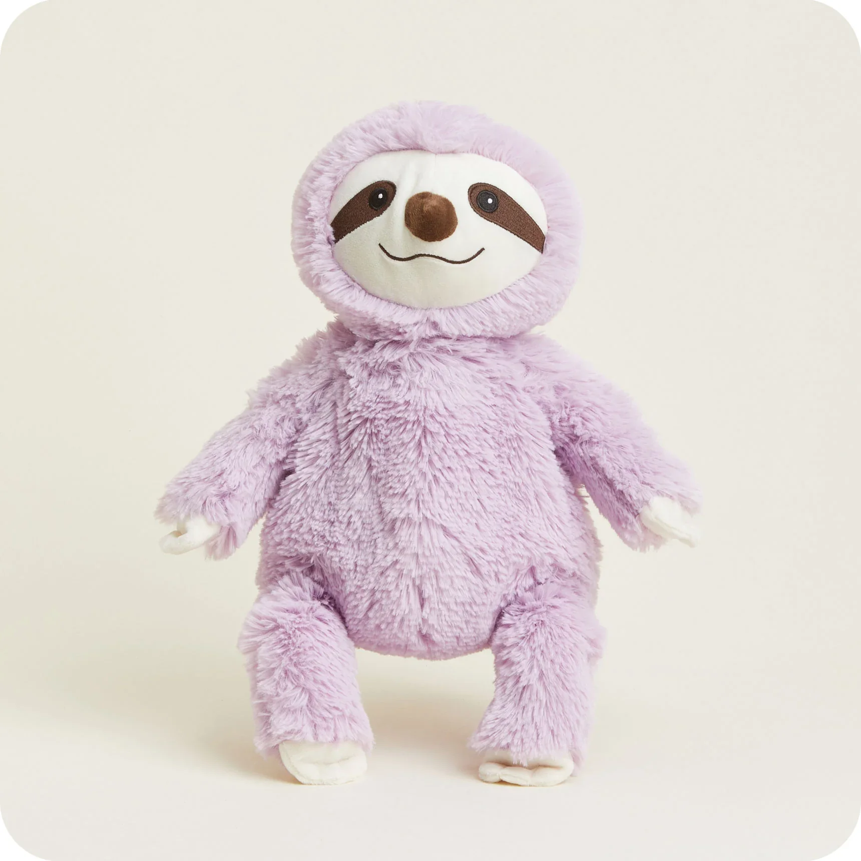Warmies Microwavable Lavender Scented Weighted Plush Animals – Purple Sloth - Image 3