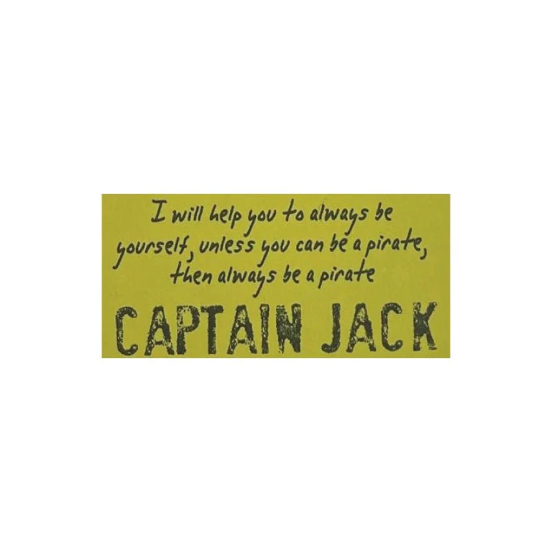 Watchover Voodoo Doll Handcrafted Keychain With Special Message – Captain Jack - Image 2
