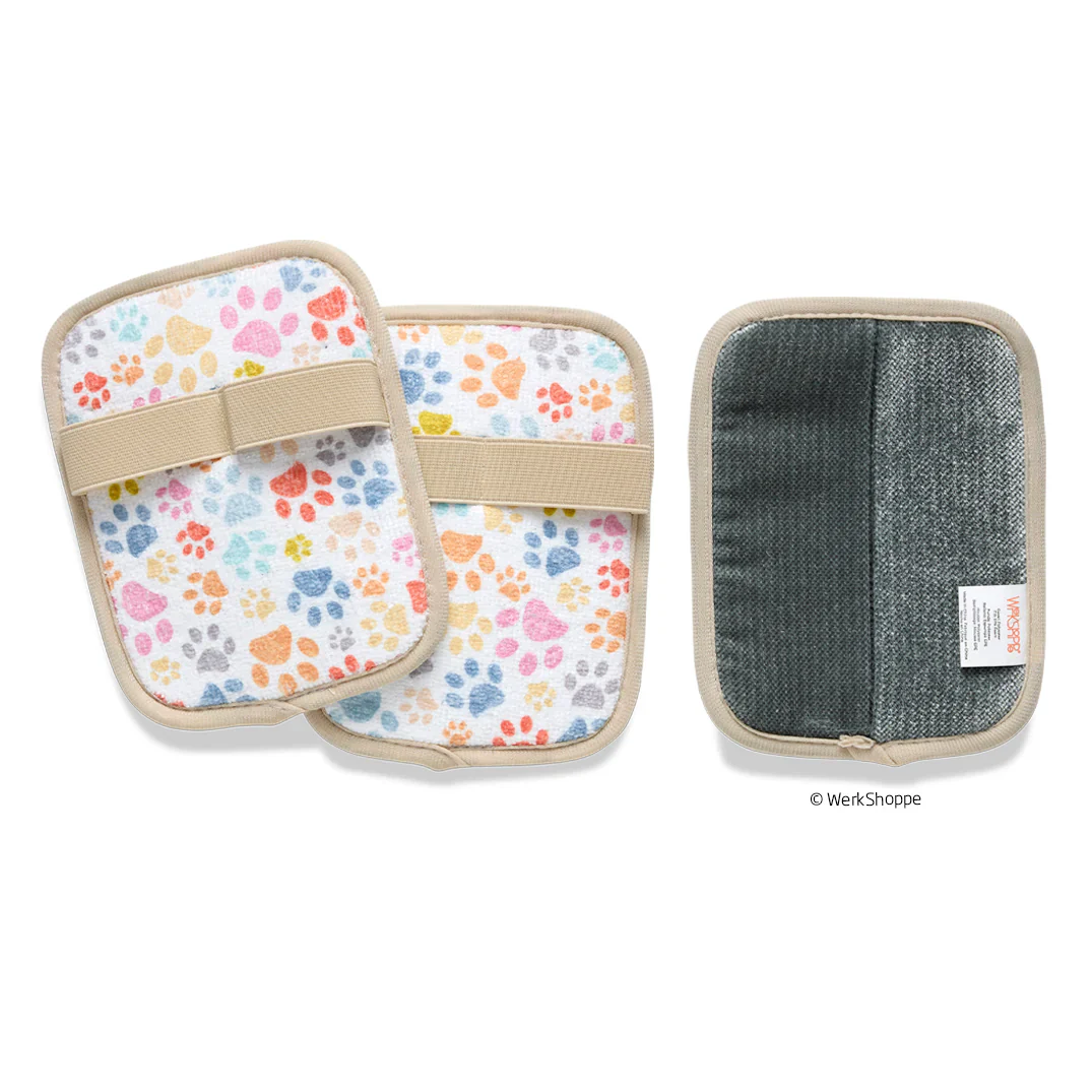 Werkshoppe Paw Prints Pet Hair Remover – Set of 2 - Image 3