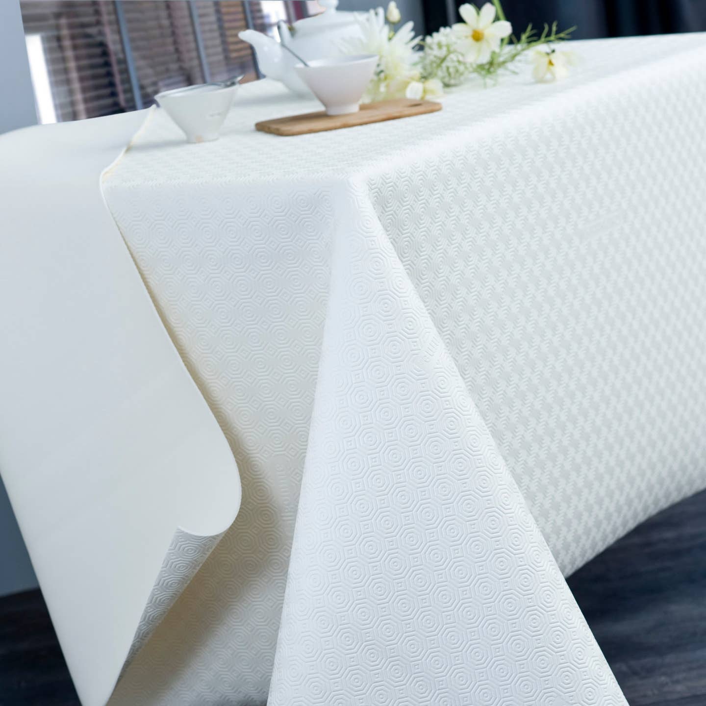 White Table Protector Pad – 42" x 86" (Cut to Size) - Image 2