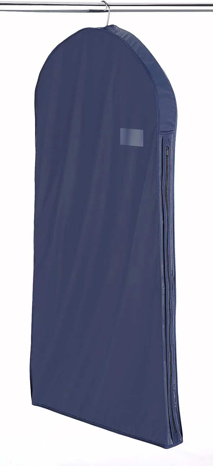 Whitmor Blue Zippered Travel Dress Bag – 22" x 38" - Image 2