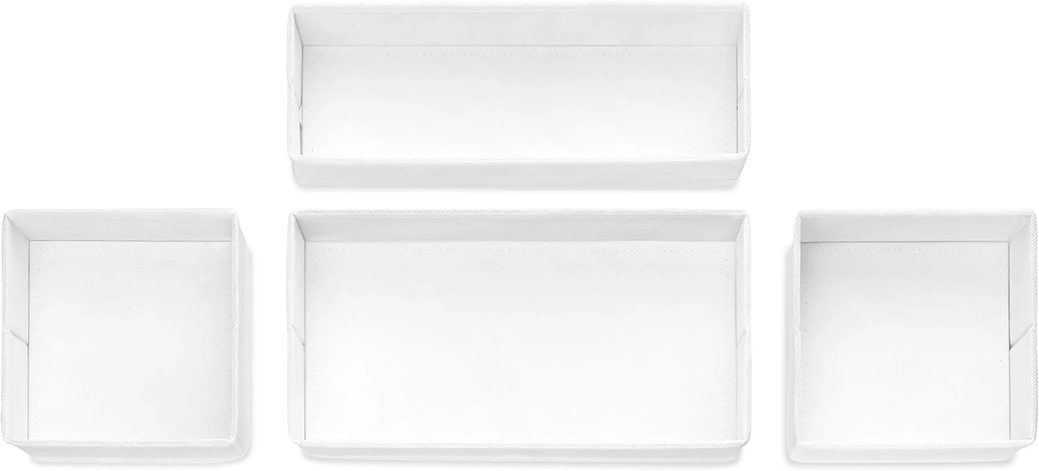 Whitmore Drawer Organizers – White – Set of 4 - Image 2