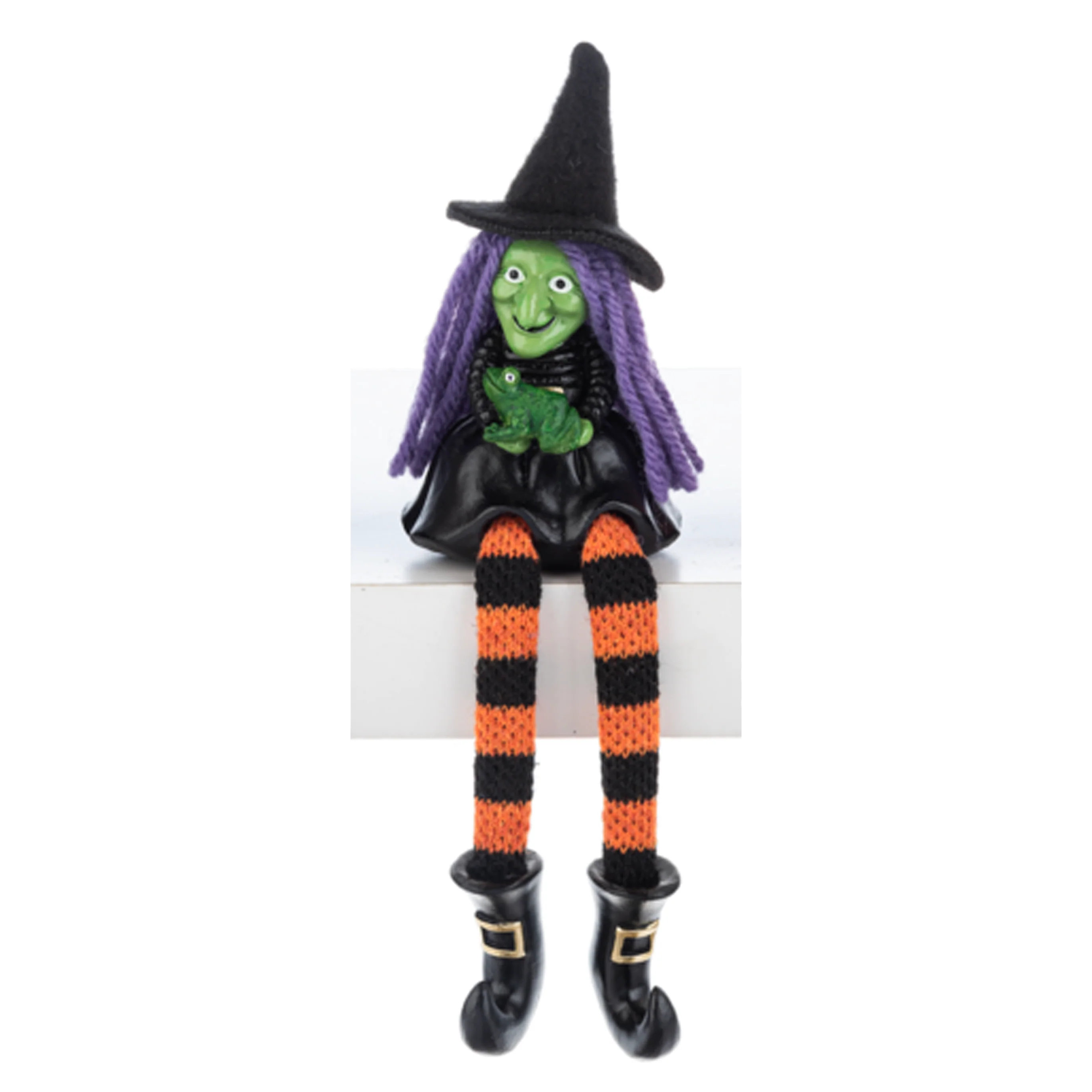 Witch Halloween Shelf Sitters – Assorted – SOLD INDIVIDUALLY - Image 3