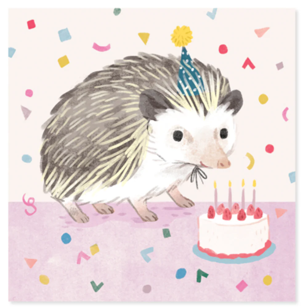 Up With Paper 3D Pop-Up Greeting Card – Hedgehog - Image 2