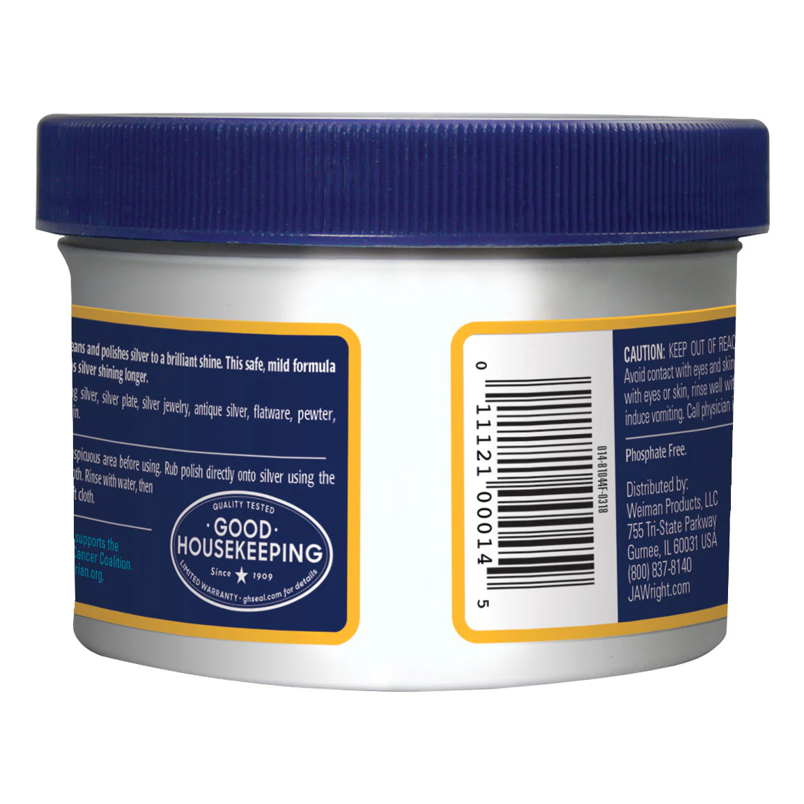 Wright's Silver Cream – 8oz - Image 2