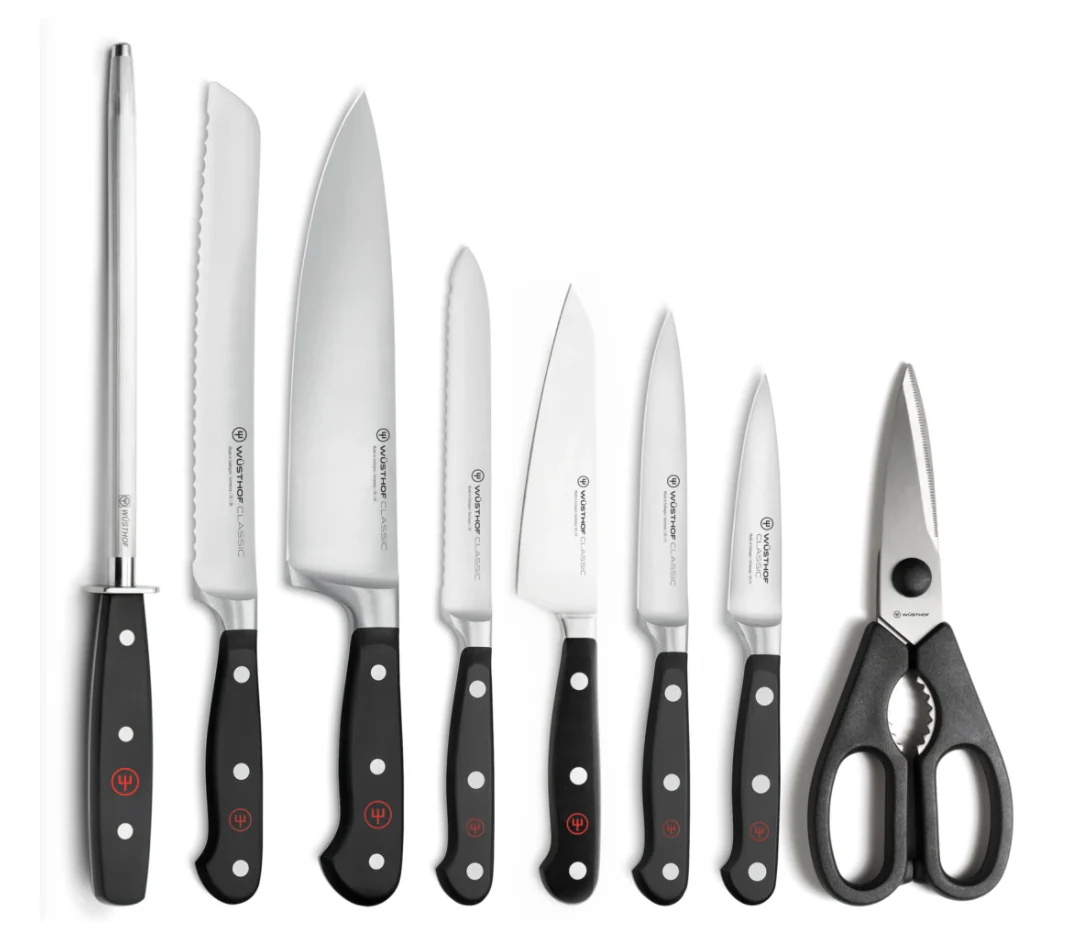 Wusthof Classic 9-Piece Knife Block Set - Image 2