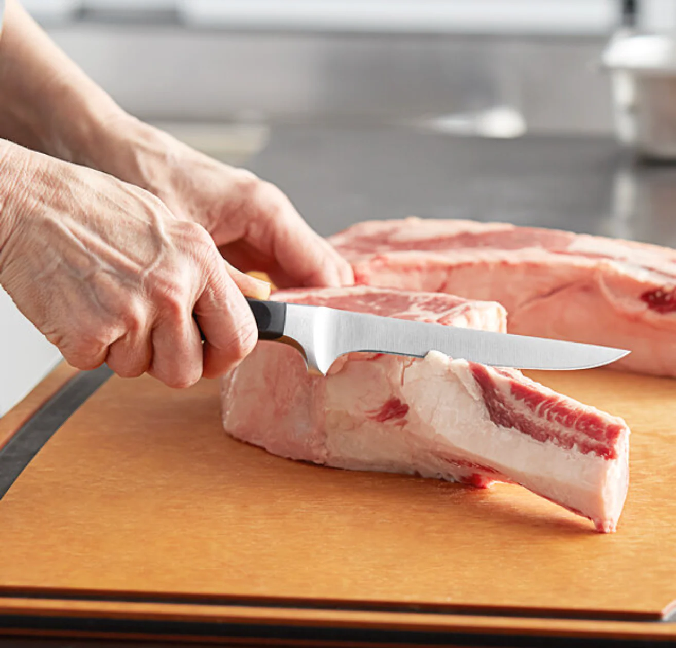 Wüsthof Classic Forged Boning Knife – 5-Inch – Black - Image 2