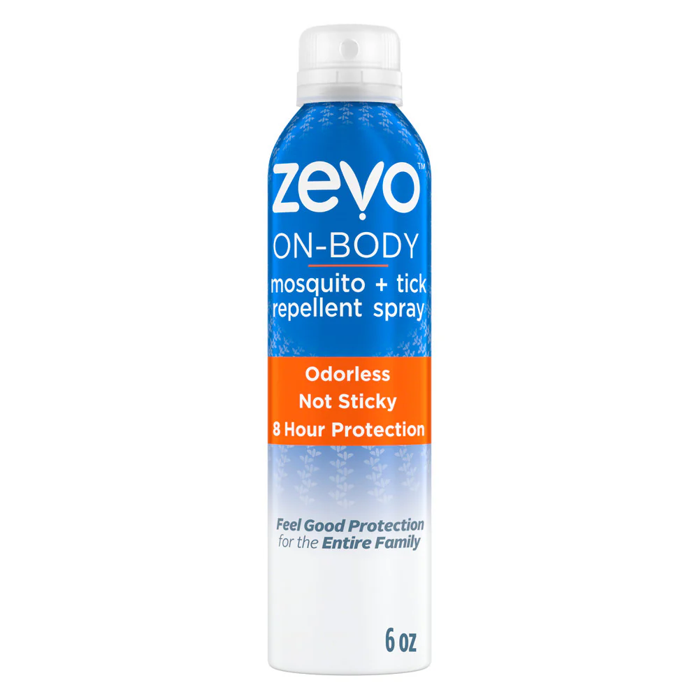 Zevo On-Body Mosquito and Tick Repellent Aerosol Spray β 6 oz