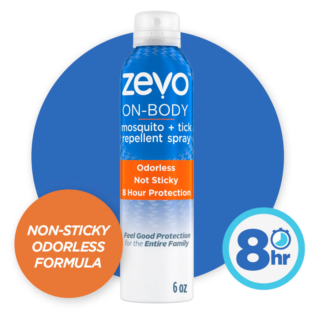 Zevo On-Body Mosquito and Tick Repellent Aerosol Spray β 6 oz - Image 2