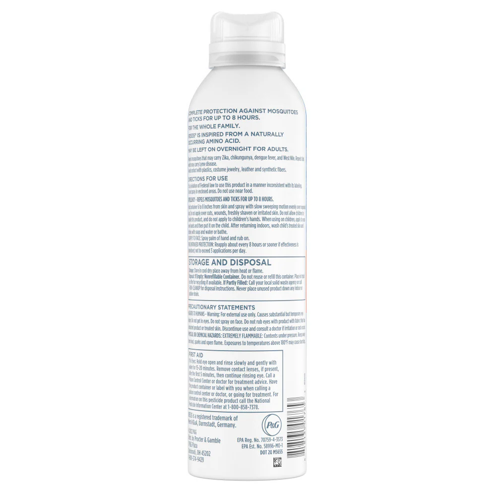Zevo On-Body Mosquito and Tick Repellent Aerosol Spray β 6 oz - Image 5