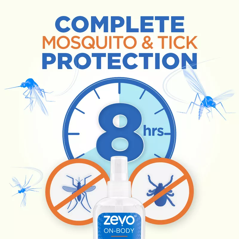 Zevo On-Body Mosquito and Tick Repellent Pump Spray – 5.9oz - Image 4