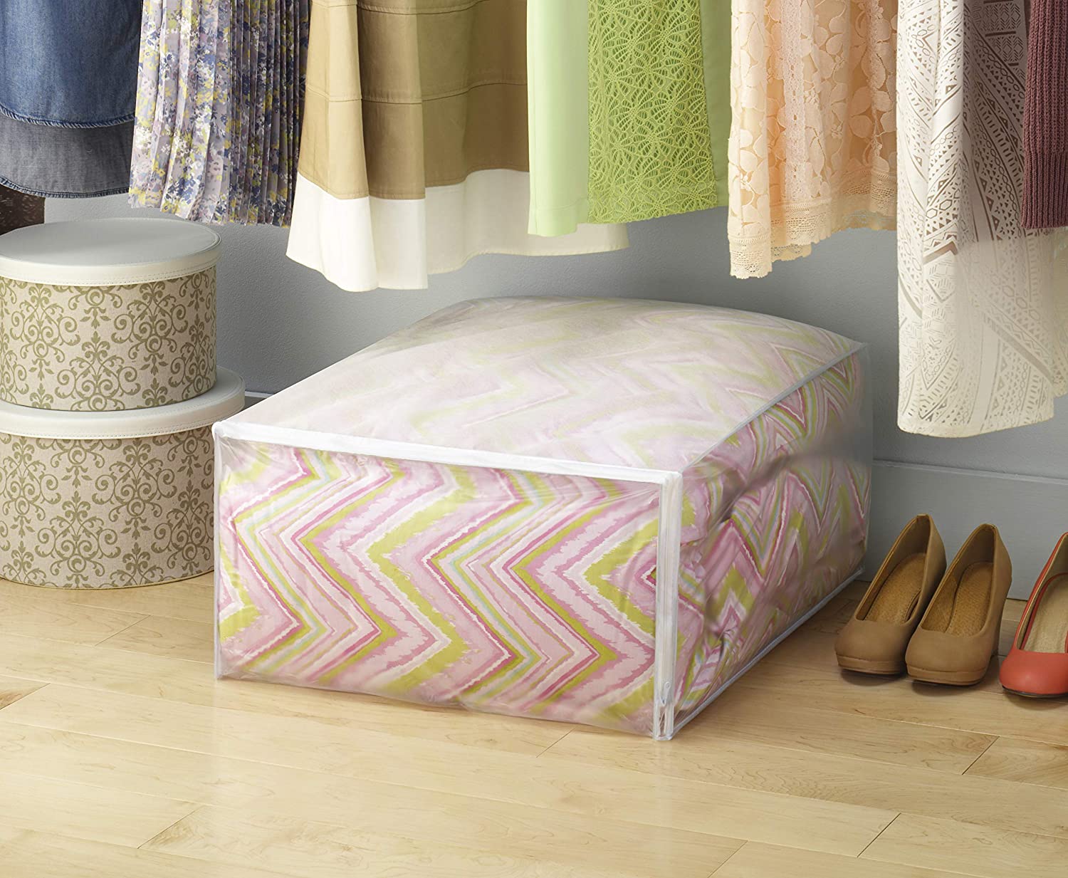 Zippered Plastic Blanket Storage Bag - Image 3