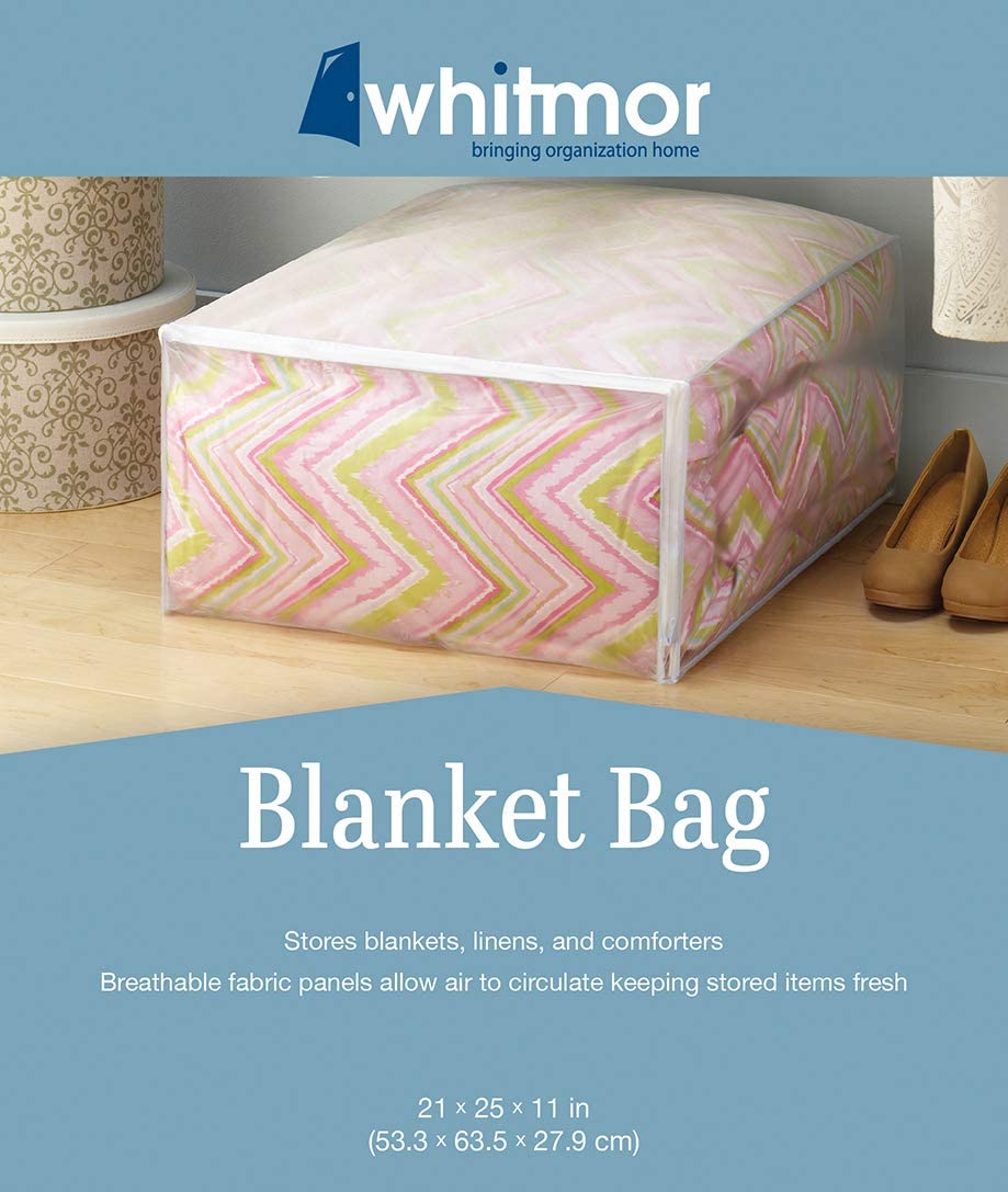 Zippered Plastic Blanket Storage Bag - Image 4