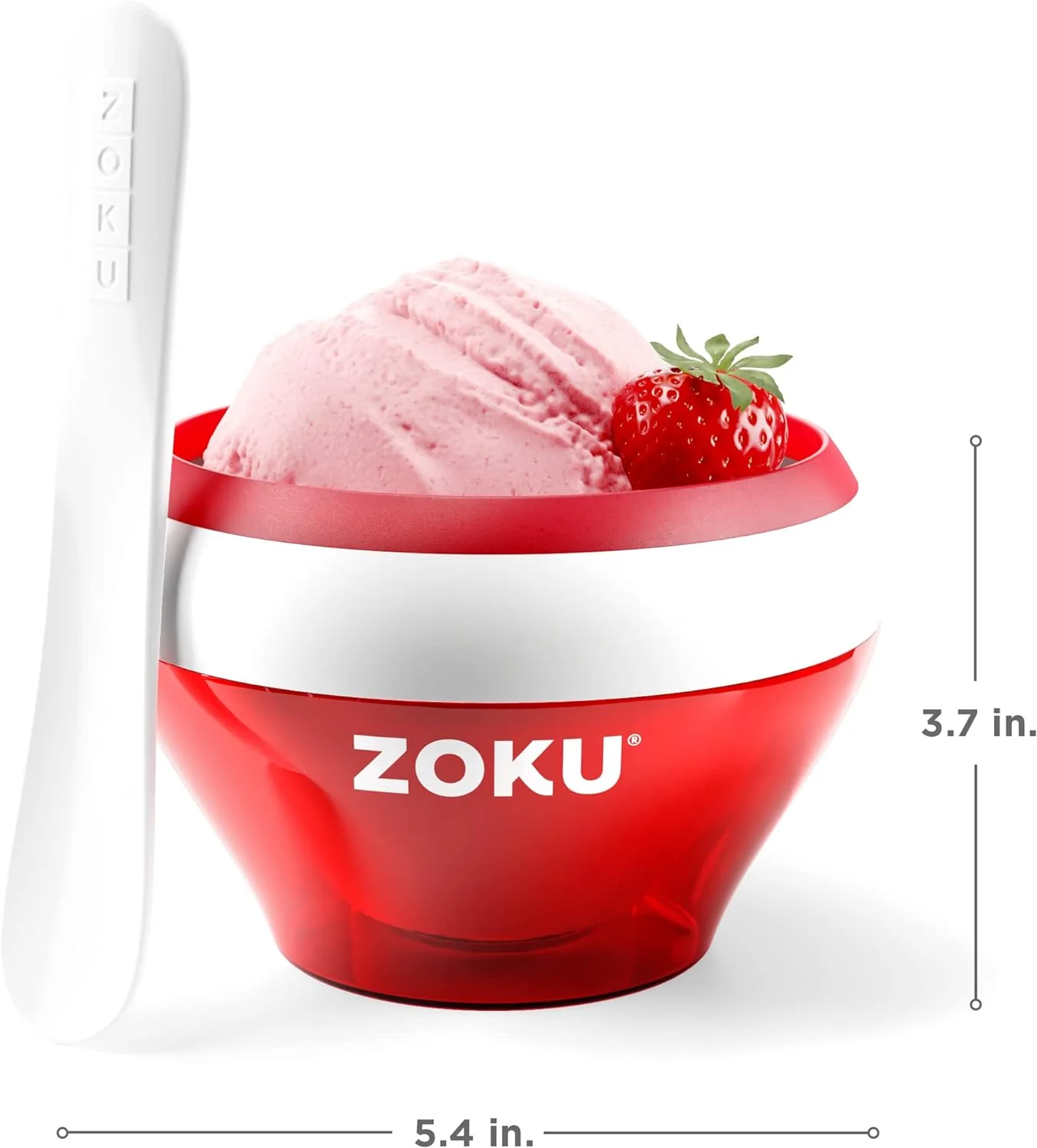 Zoku Ice Cream Maker – Red - Image 4