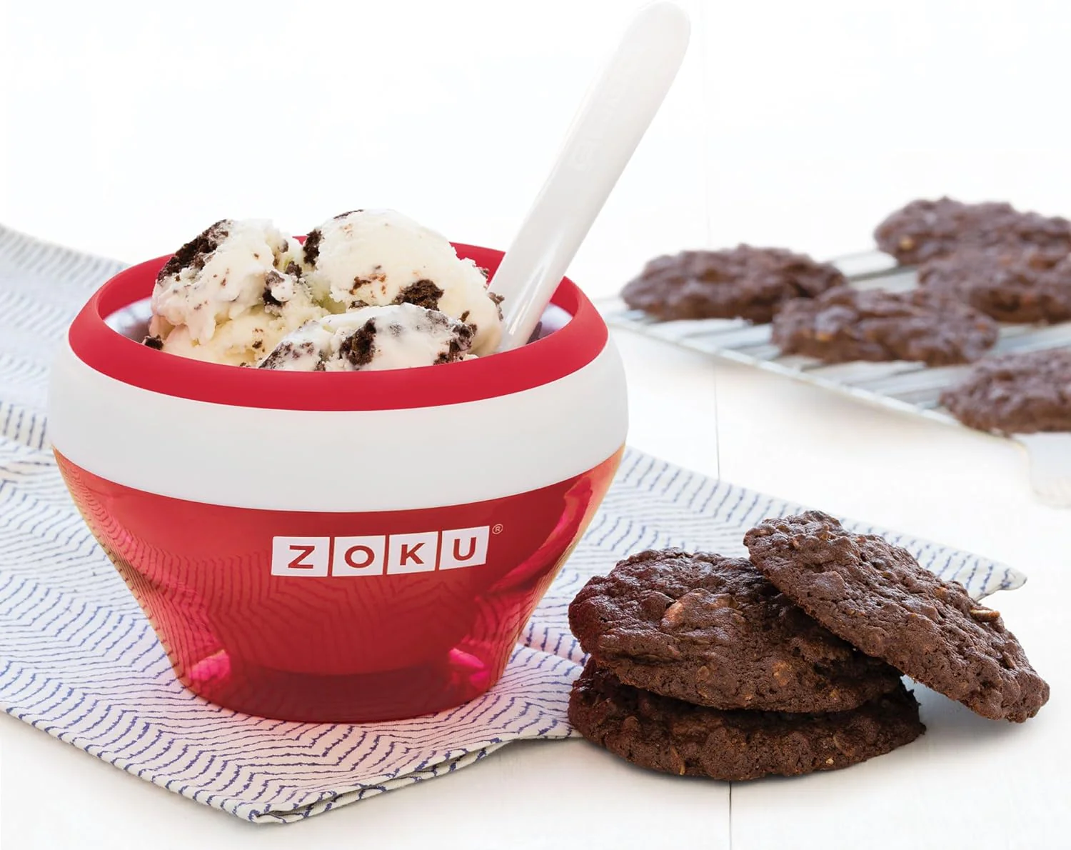 Zoku Ice Cream Maker – Red - Image 5