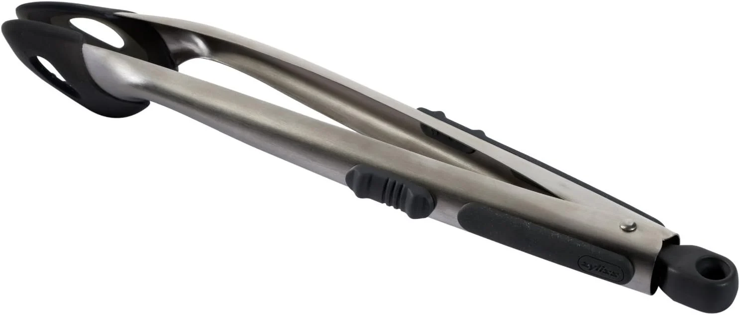 Zyliss Heat-Resistant Silicone Tipped Tongs – 13" x 2" - Image 4