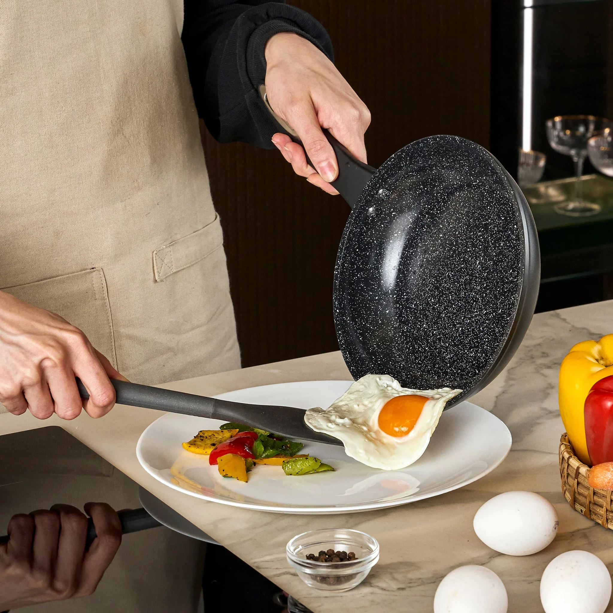 Zyliss Ultimate Ceramic Fry Pan – PFOA & PTFE Free Ceramic Coating – 11" - Image 3