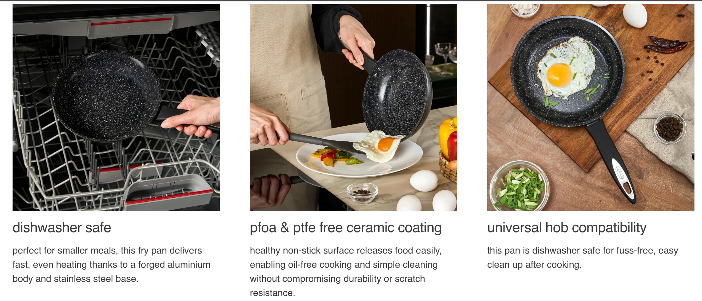 Zyliss Ultimate Ceramic Fry Pan – PFOA & PTFE Free Ceramic Coating – 8" - Image 8