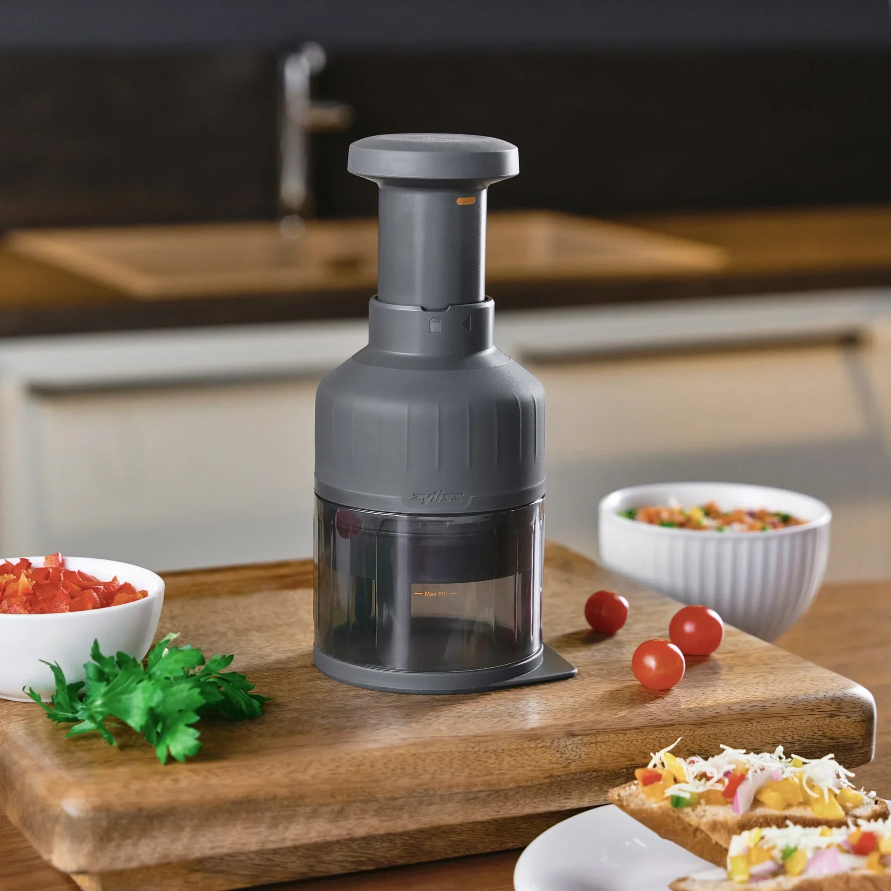 Zyliss Zick-Zick 3 Food Chopper - Image 5