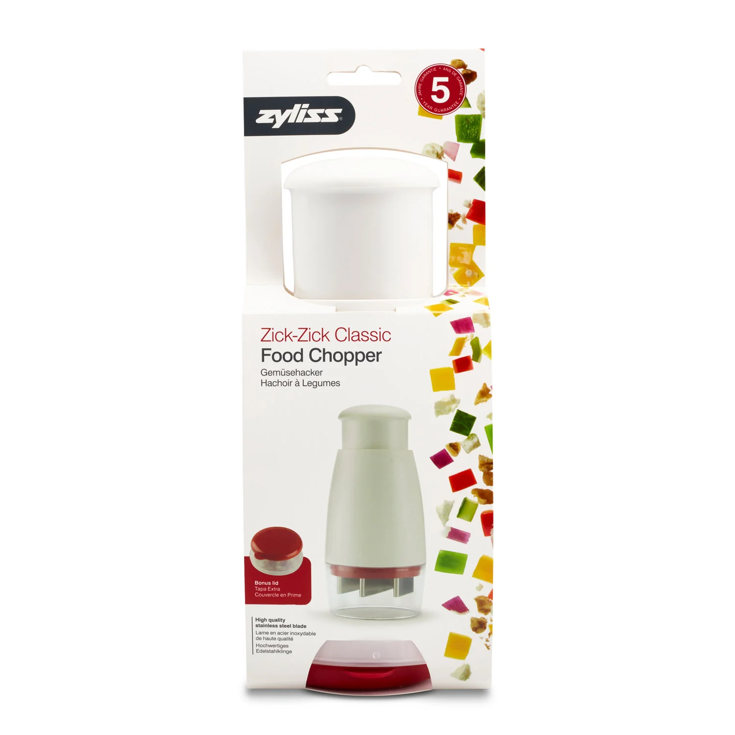 Zyliss Zick-Zick Classic Food Chopper - Image 5